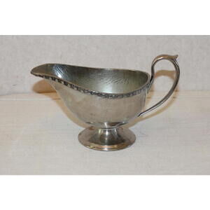 Vintage Continental Silver Company Silverplate Gravy Sauce Boat